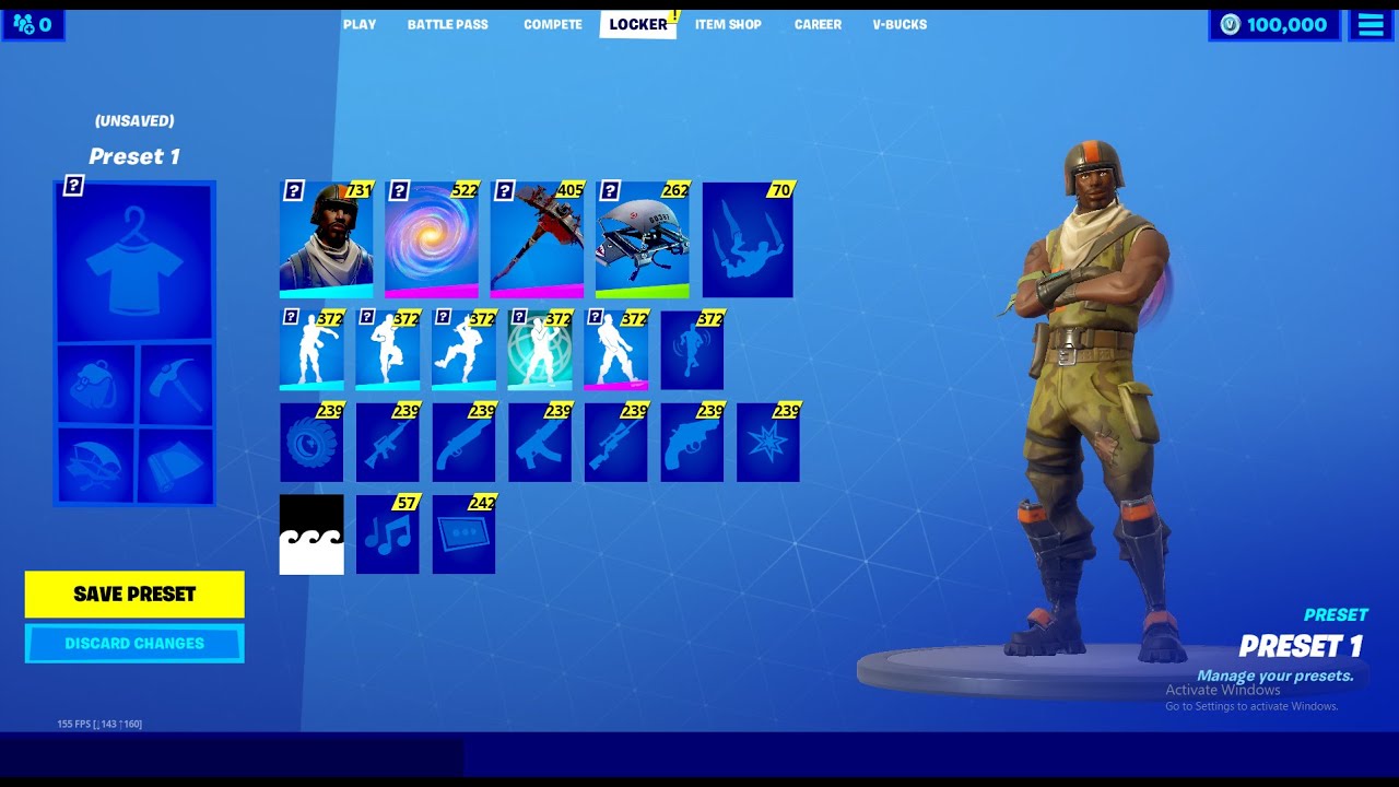 my stacked fortnite account YouTube