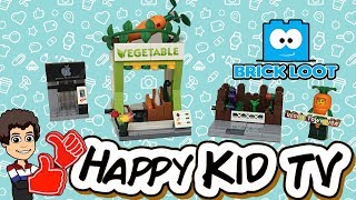 Brick Loot - Veggies and Fruits Theme - Happy Kid TV