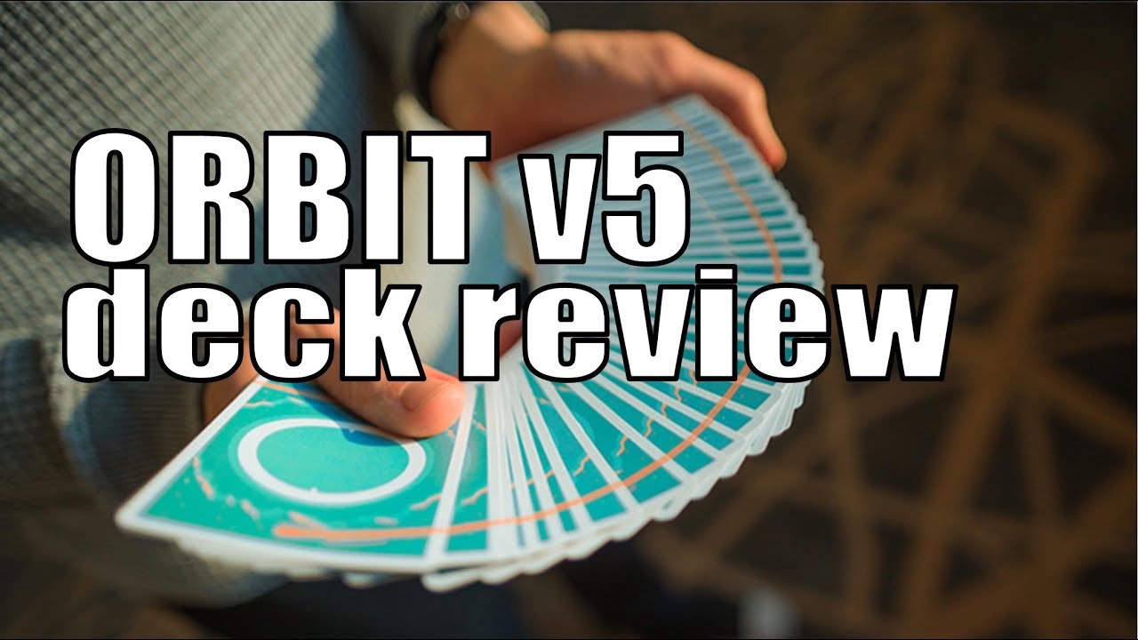 Deck Review - the Orbit Deck v5 - Playing Cards - YouTube