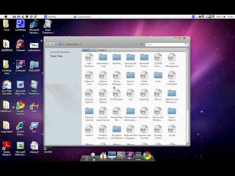 Turn Windows7/Vista into Mac OS X