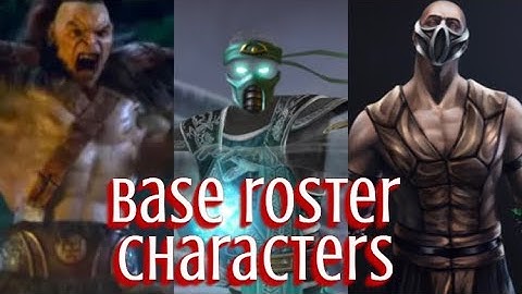 Top 20 Characters that need to be in MK12s base roster
