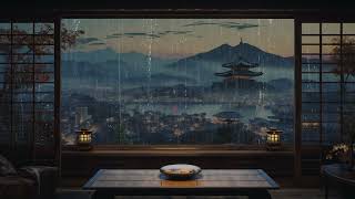 Relaxing Sleep Music with Rain Sounds on the Windows  Healing Music, Stress Relief, Calming, ASMR