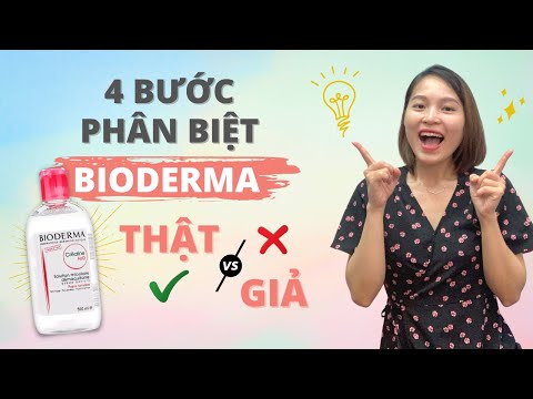 Video Phân biệt nước tẩy trang Bioderma thật giả - Những dấu... - youtube