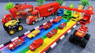 Disney Pixar Cars Unboxing Review | Disney Pixar Cars Color Changers Race Ready Car Wash Playset