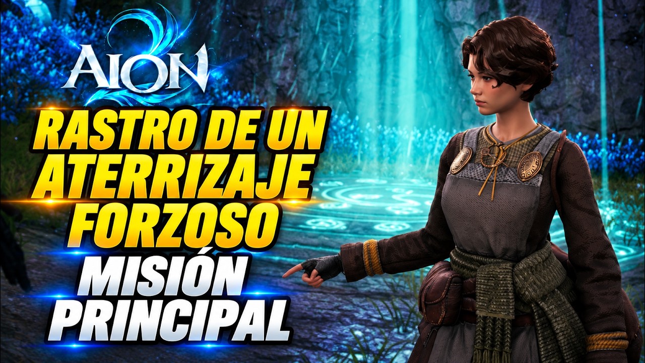 Rastro de un aterrizaje forzoso en AION 2