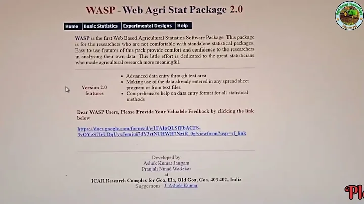 New data analysis software in agriculture and other research.