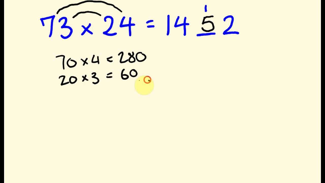 Fast Math Trick How To Multiply 2 Two Digit Numbers Why It Works 
