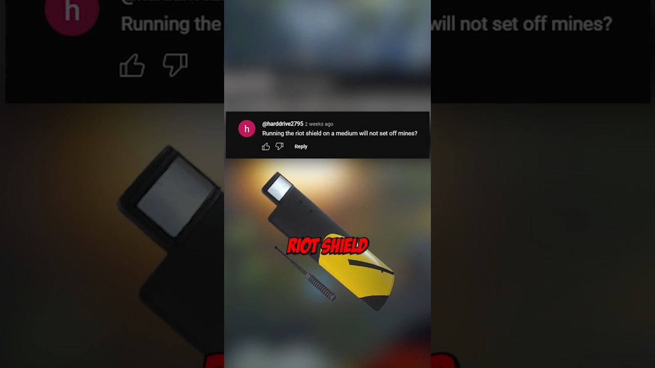💥RIOT SHIELD = BROKEN💣