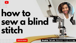 How to Sew a Blind Stitch with Brittany J Jones