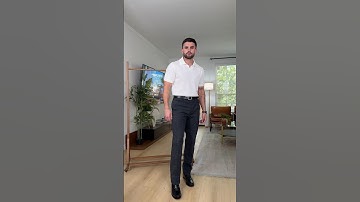 Business casual outfit idea for hot weather