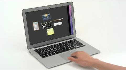 Apple Mac OS X Lion Touch Gestures Animations
