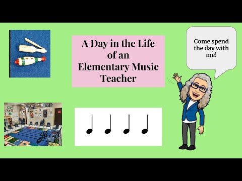 A Day in the Life of an Elementary Music Teacher - YouTube