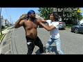 Couple KICKS Each Other During Domestic Fight… LOCKS Themselves Inside — Police FORCE Entry!