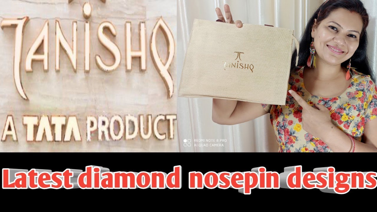 Tanishq Nose Pins Collection. Shop Gold-Nosepins Online.