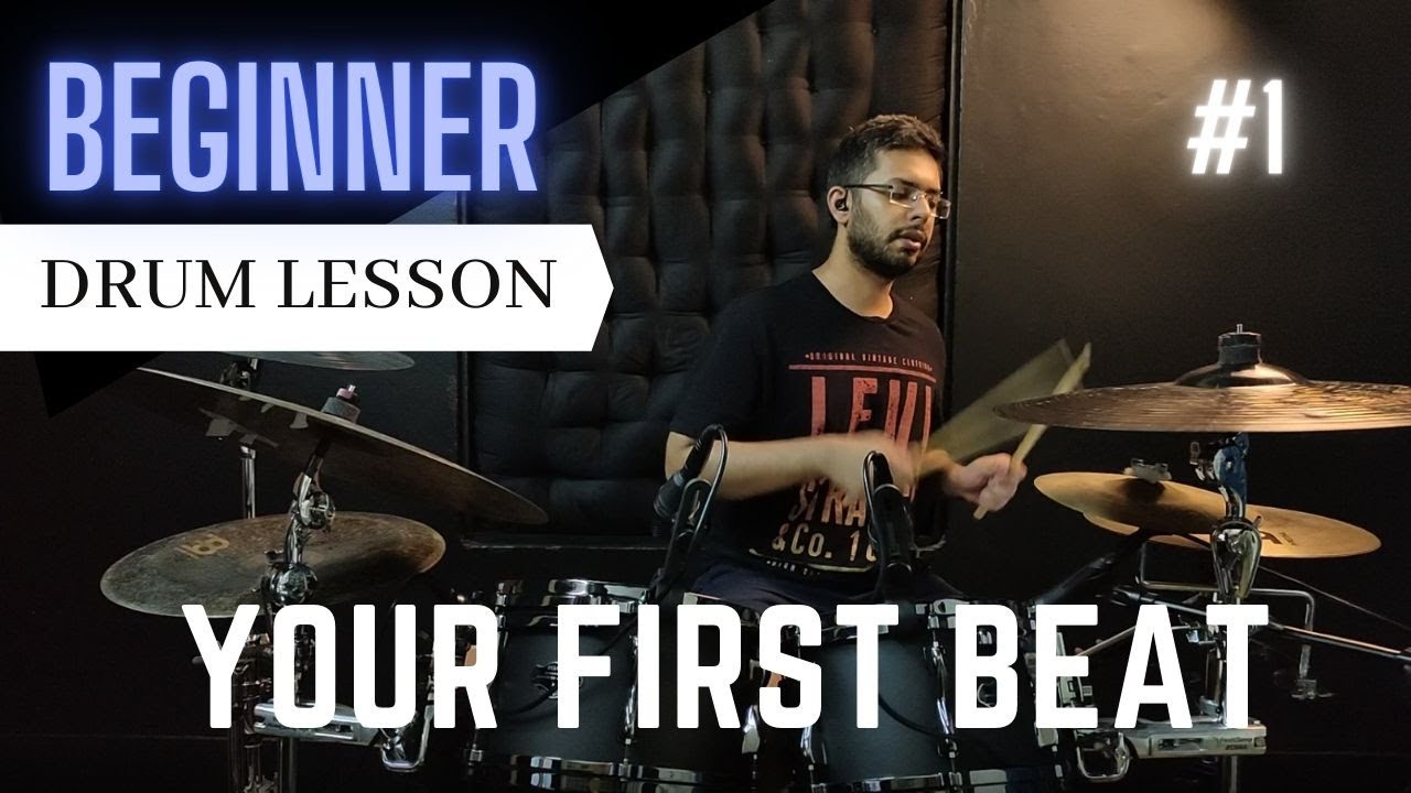 How to play drums? Your first drum lesson! YouTube