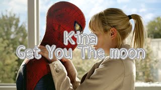 Kina - Get you the moon, Ft. Snow (Lirik Dan Terjemahan Indonesia)