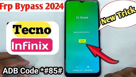 Tecno Infinix Frp Bypass New Tricks *#85# | Tecno/Infinix Open Browser code *#85# Enable ADB)