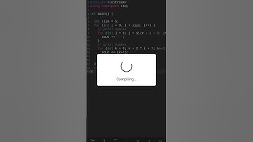 number triangle pattern in c++ #programming #program #clanguage #foryou #shorts #short