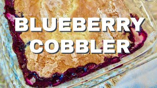 BLUEBERRY COBBLER | OldFashioned Style | Easy DIY Recipe