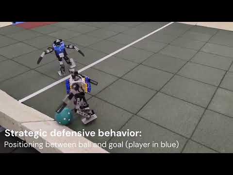AI Soccer Experiments by Google DeepMind