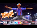 Blippi Belajar ABC Di Taman Trampolin Untuk Anak-Anak | Kartun anak anak | Moonbug Kids Indonesia