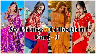 My Blouse Collection Part- 3 Self Stitched Blouse Jyotijagetiya9