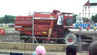 2011 Ionia Free Fair Combine Demolition Derby vid 4