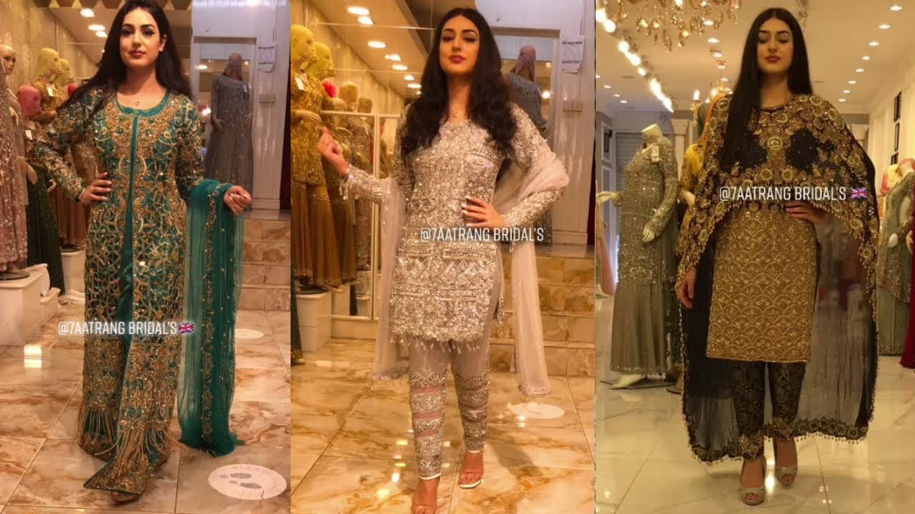 wedding dresses by 7aatrang 2021