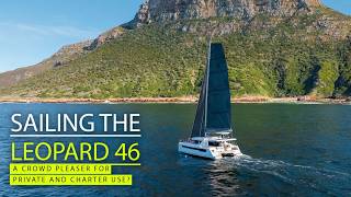 Sailing a big new cat with big shoes to fill - the Leopard 46 replaces a dual purpose best seller