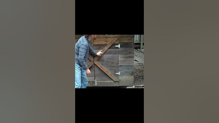 Chicken Coop built from Scrap/Recycled Wood