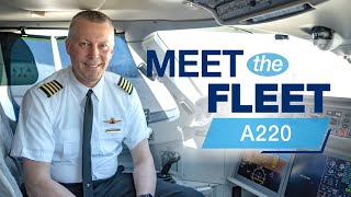 Meet the Fleet - A220
Meet the Fleet. Chief Pilot Paul Borgstrom of Delta Air Lines gives an insider look at the Airbus A220 at Minneapolis-Saint Paul International Airport. Meet the Fleet - A220