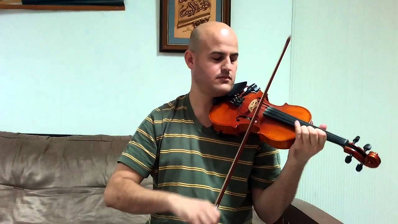 تقاسيم كمان بيات ري حسان داغر