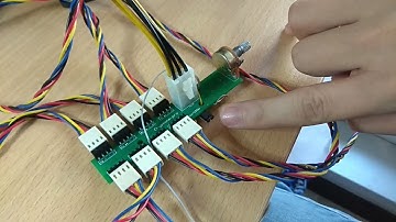 Автофан + ручной регулятор (ШИМ регулятор, реобас для вентиляторов, хаб) PWM, 16А, 8х4pin