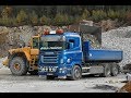 Volvo L220E & Scania R500 6X2 \8/ Sound