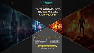 VFX Course in Karimnagar 🔥 | Learn Visual Effects &amp; Movie Magic 🎥