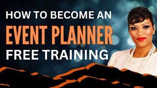 Free Event Planner Training for Beginners