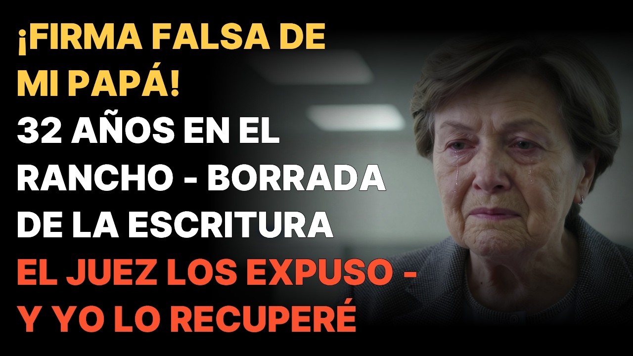Falsificaron la Firma de mi Papá y Me Quitaron el Rancho