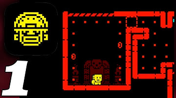 TOMB OF THE MASK - Gameplay Walkthrough Part 1 - Stages 1-15 (iOS Android)