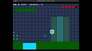 Fixed bugs and added health HUD. Sega Mega Drive 2D Platformer Development. Build 4 Feb 2025