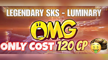 HOW TO GET THE LEGENDARY LUMINARY SKS in COD Mobile FOR 120CP