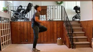 Stationary Heel Butt Kicks