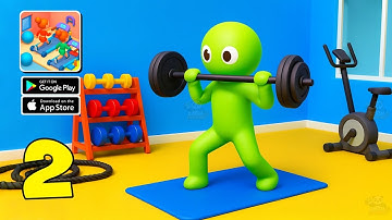 Perfect Gym - Gameplay Walkthrough Part 2 - Hyper Casual Games! (iOS, Android)