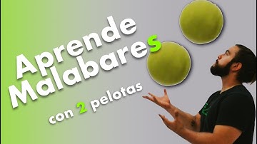 Como hacer malabares con 2 pelotas? / tutorial completo