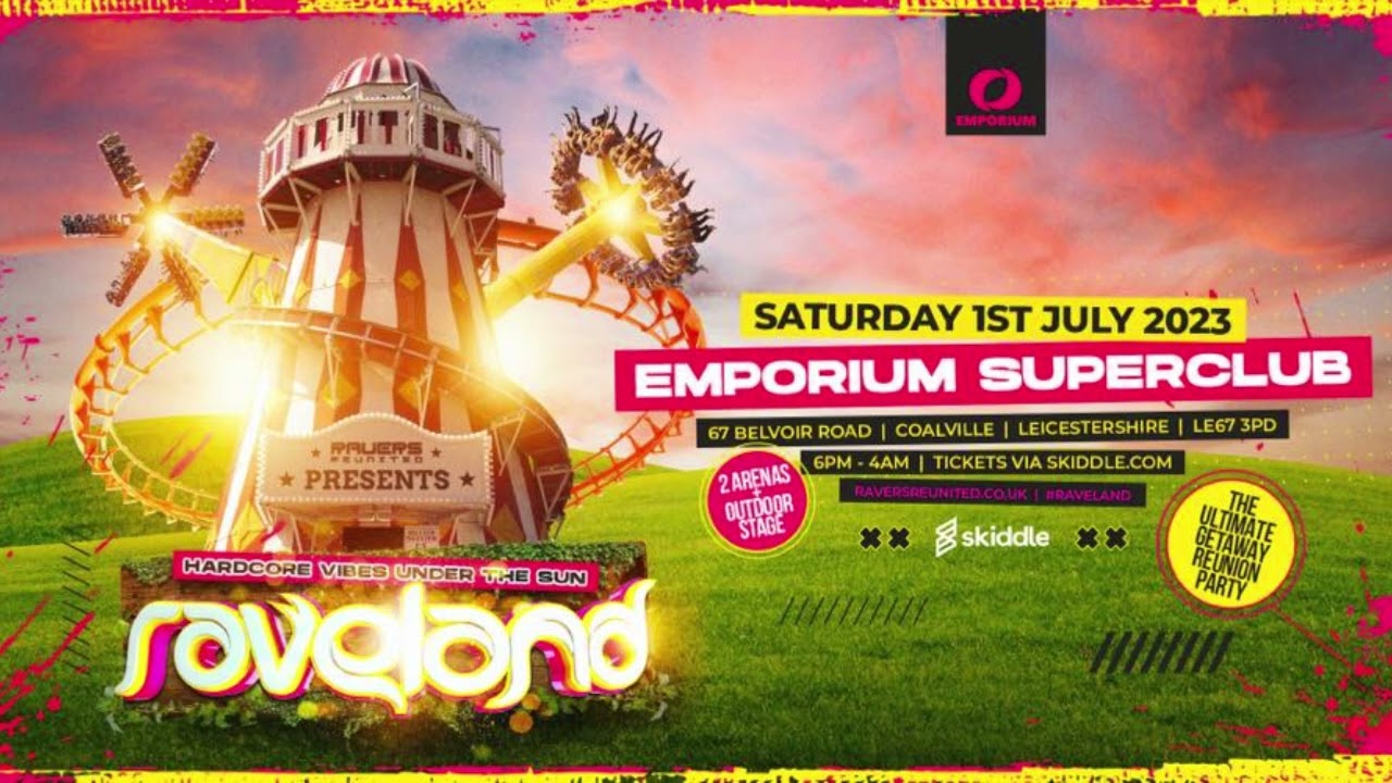 Scott Brown B2B Chris Unknown & SE1 - Ravers Reunited: Raveland 2023