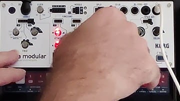 Sound design on a Volca modular