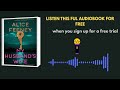 My Husband's Wife by Alice Feeney | Psychological Thriller Audiobook