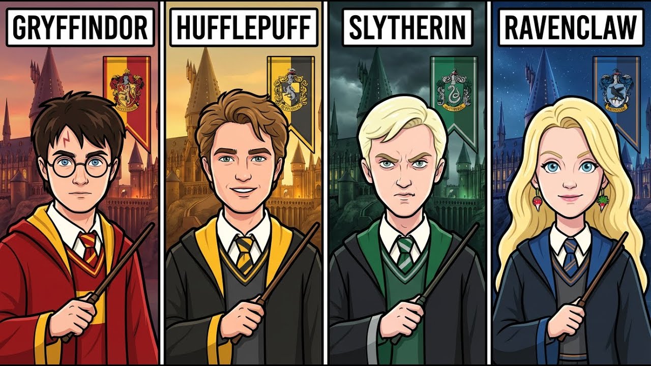 Every House at Hogwarts School EXPLAINED in Detail