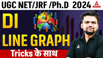 Data Interpretation For UGC NET 2024 | Line Graph DI For UGC NET By Abhishek Kaushik