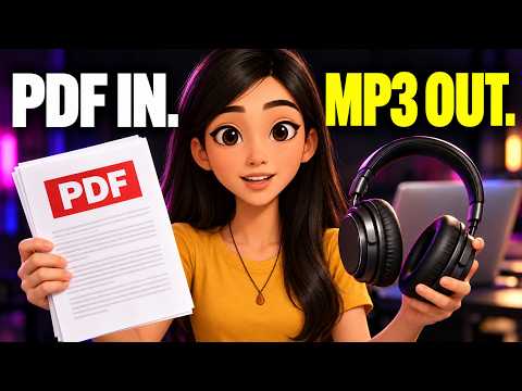 How to Turn a PDF Into an Audiobook - Step by Step