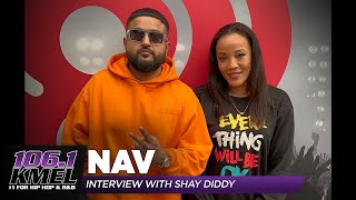 Nav Talks Benefits of Doing Shrooms, Wanting To Work With Kanye & More!
Nav joined Shay Diddy in the studio to talk about his new single Lately. As a producer, he would love to work with Kanye West and even talked to Shay Diddy about the benefits of doing shrooms?! Check out the full interview. Nav Talks Benefits of Doing Shrooms, Wanting To Work With Kanye & More!